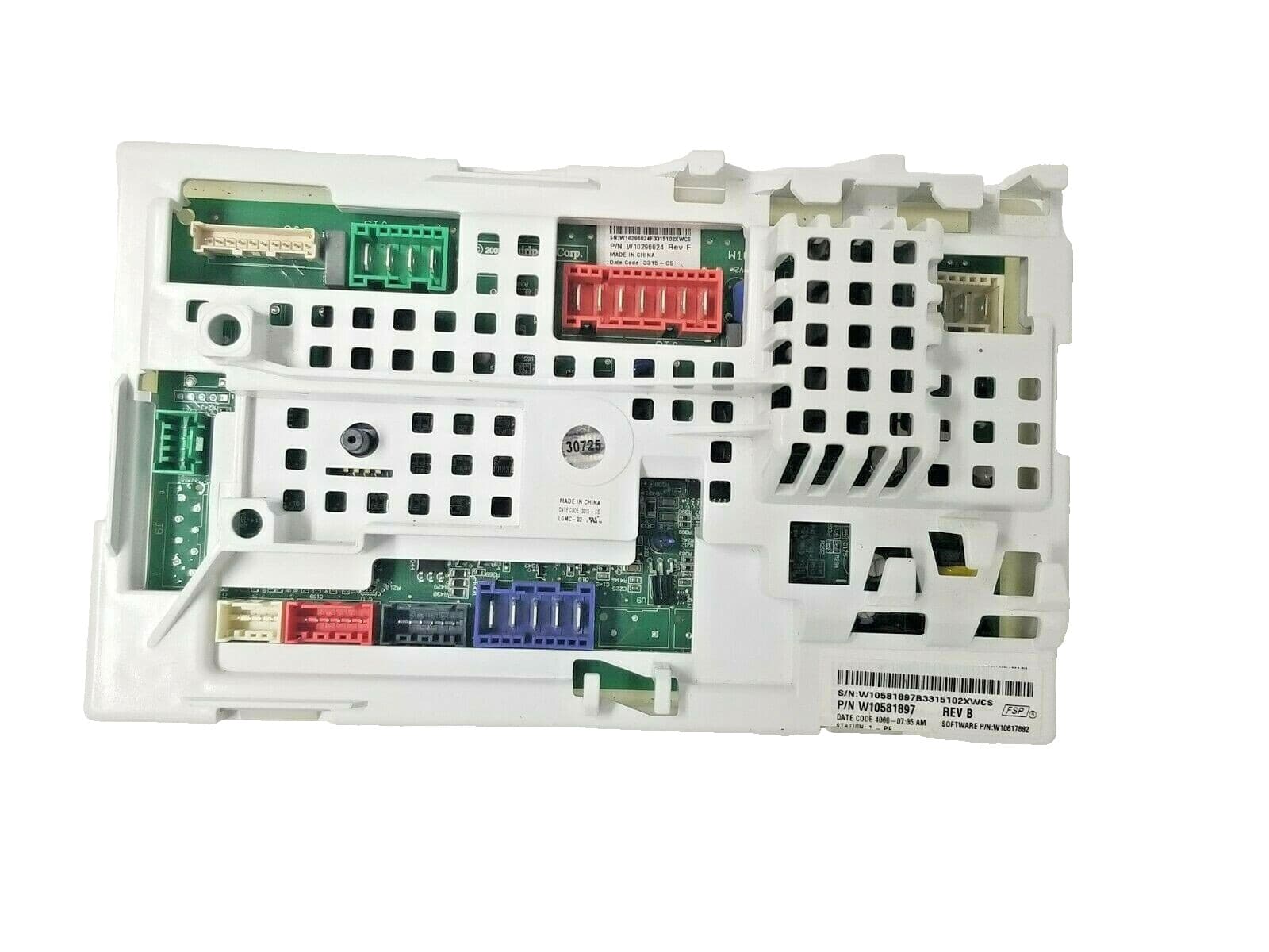 W10581897  NEW Genuine OEM Whirlpool Washer Electronic Control Board