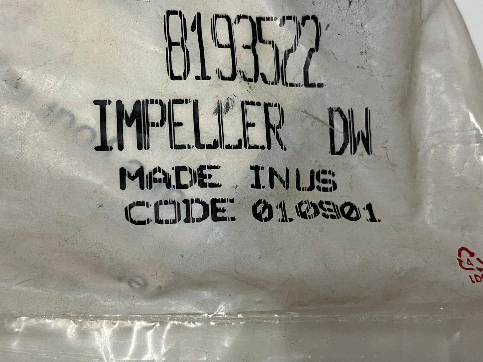 NEW Genuine OEM Whirlpool Dishwasher Pump Impeller Kit GU980SCGB2   8193522 — thumbnail 5
