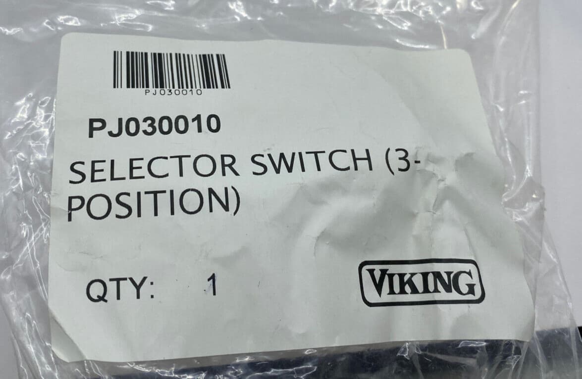 New Genuine OEM Viking Oven Selector Switch 3 Position  PJ030010 — thumbnail 4