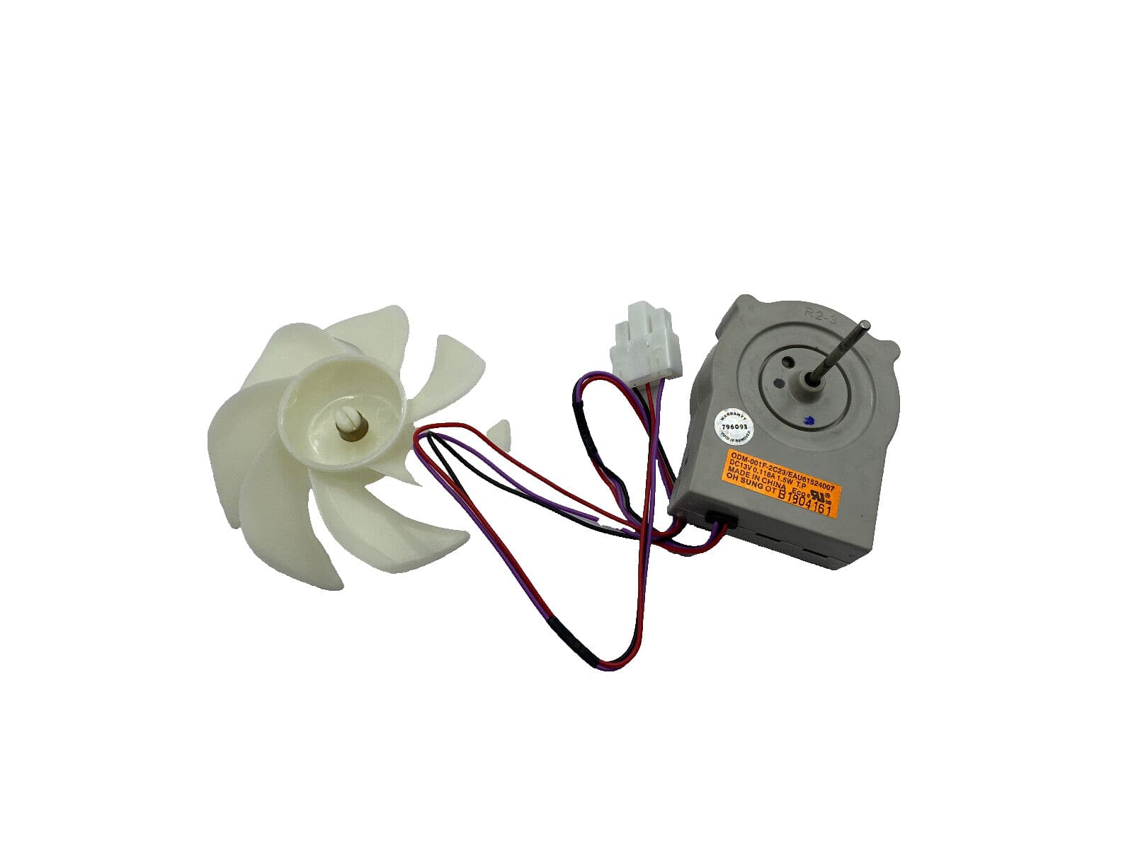 Genuine LG Refrigerator Evaporator Fan Motor  EAU61524007