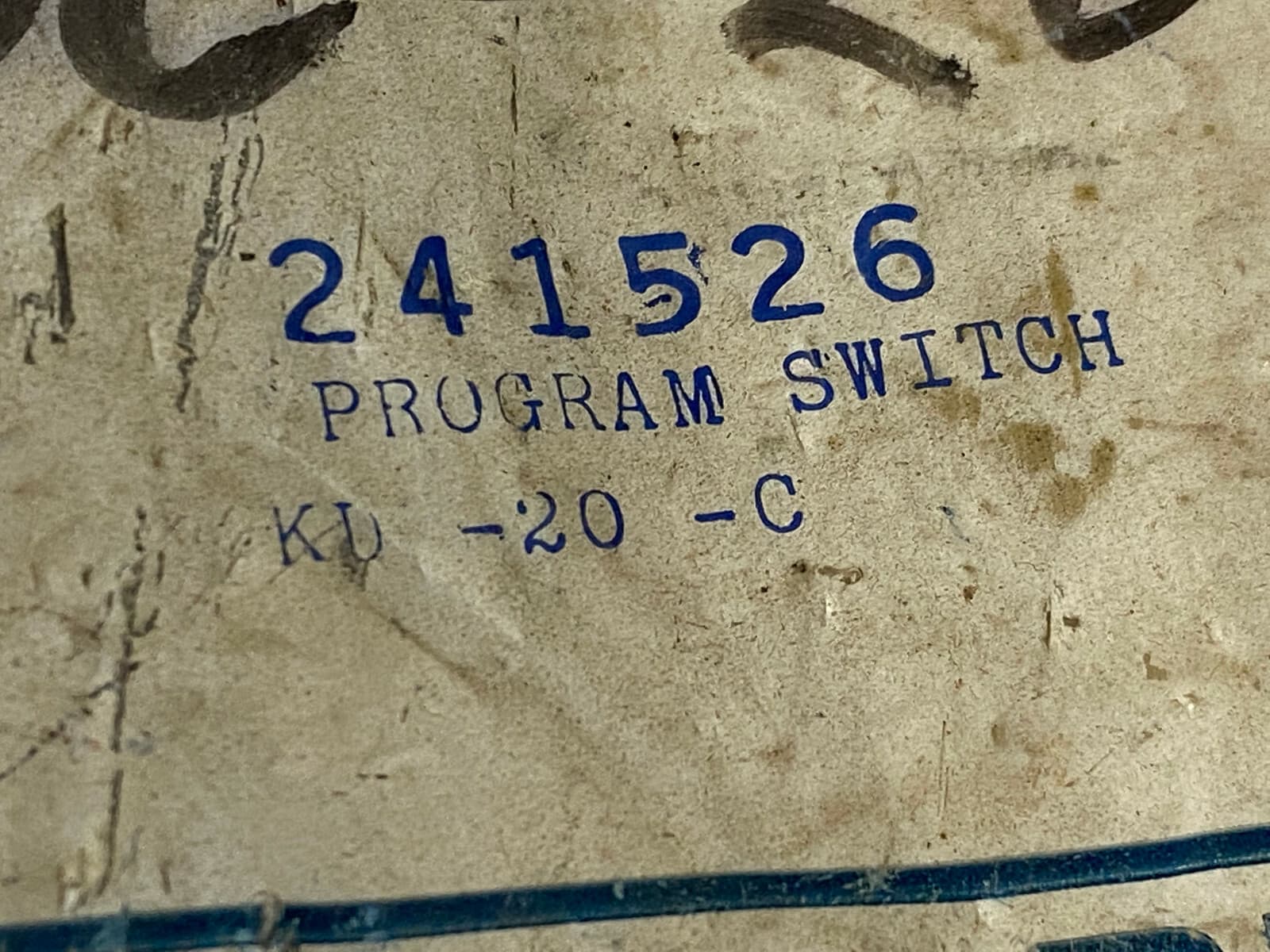 Genuine OEM KitechenAid  Dishwasher Program Switch 241526 — thumbnail 5