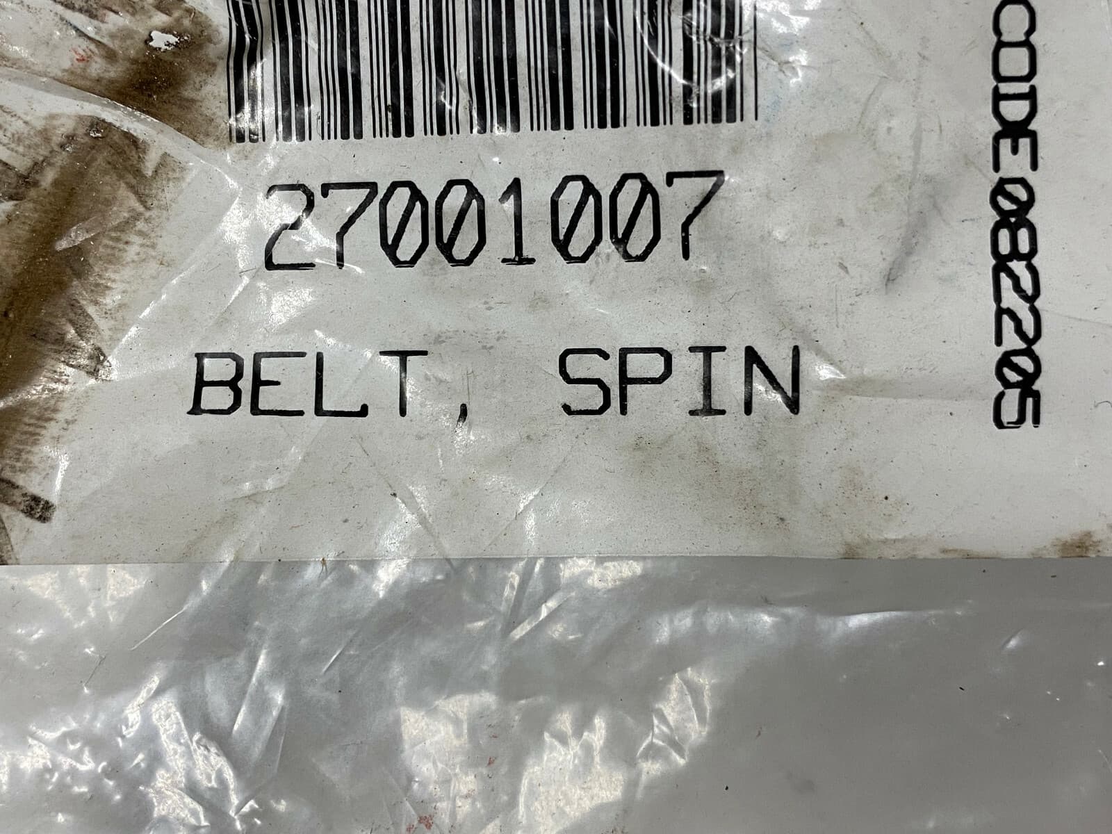 Genuine OEM Whirlpool  Washer Drive Belt  27001007 — thumbnail 5