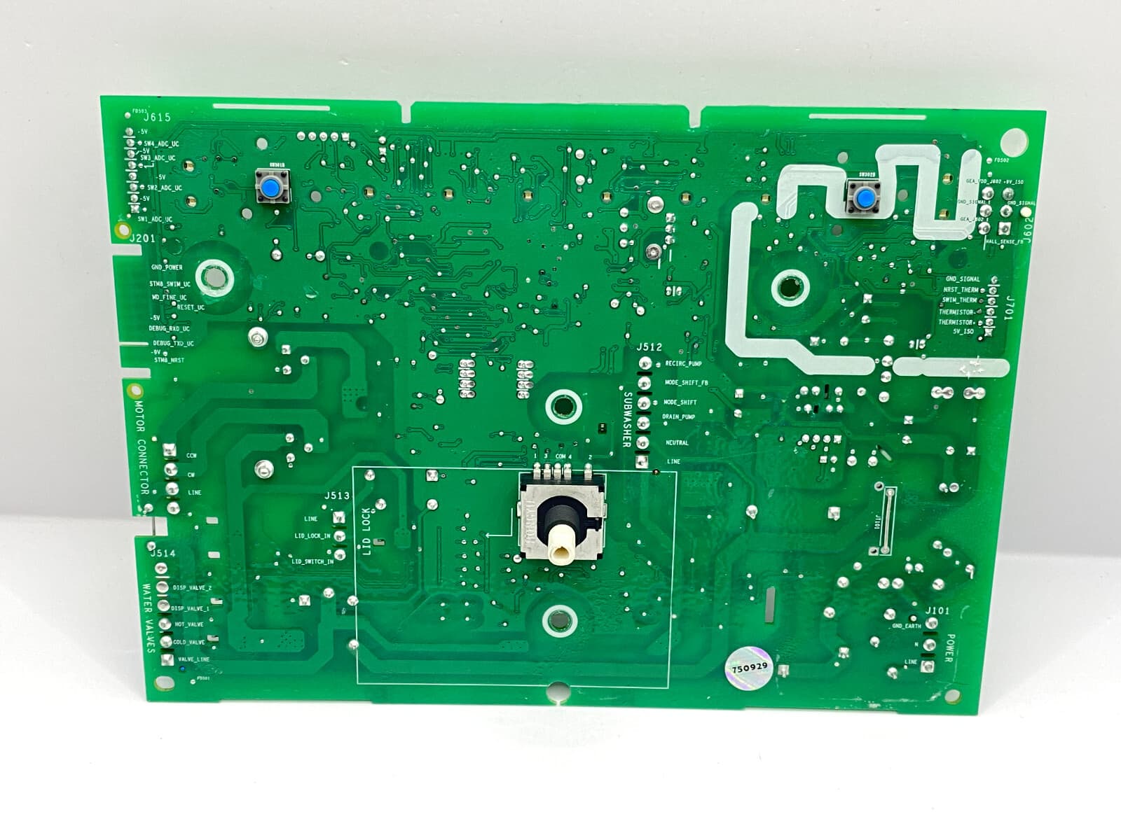 Genuine OEM GE Washer Main Control Board WH22X36498 — thumbnail 3