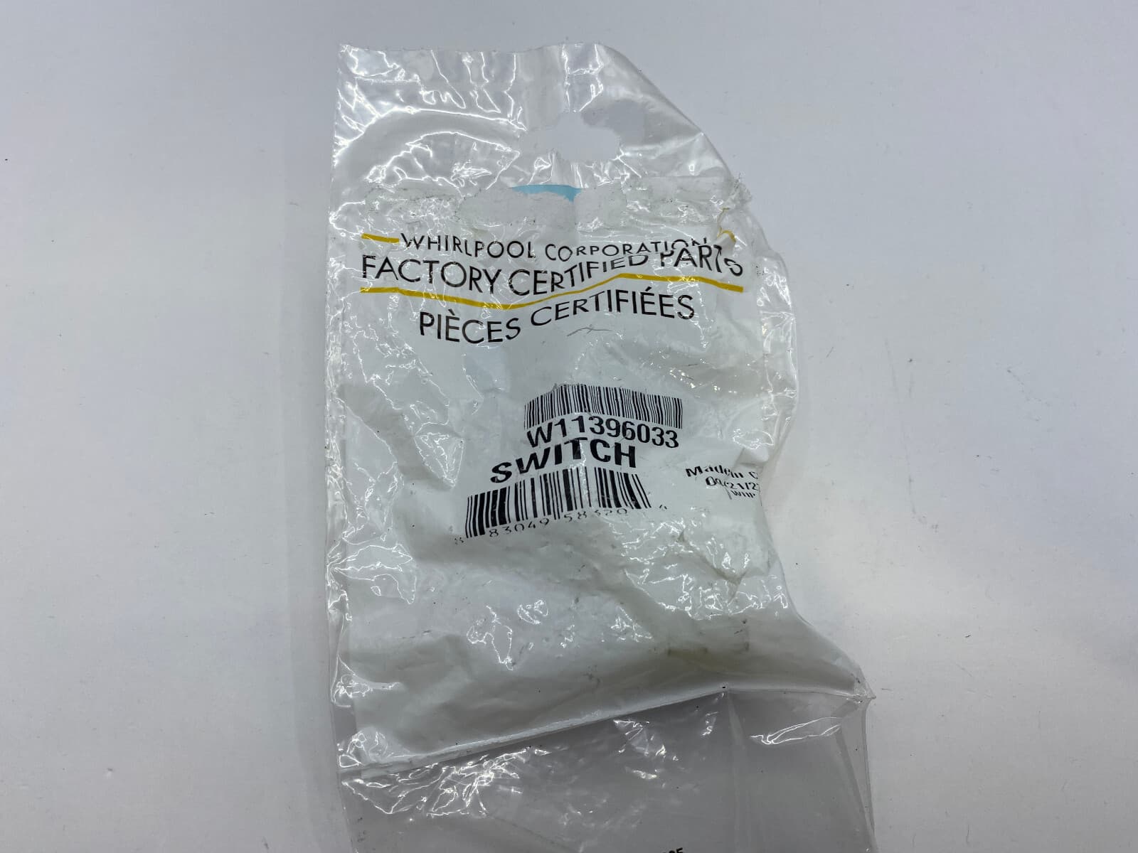 NEW Genuine OEM Whirlpool Maytag  Refrigerator Door Switch  12466101 W11396033 — thumbnail 6