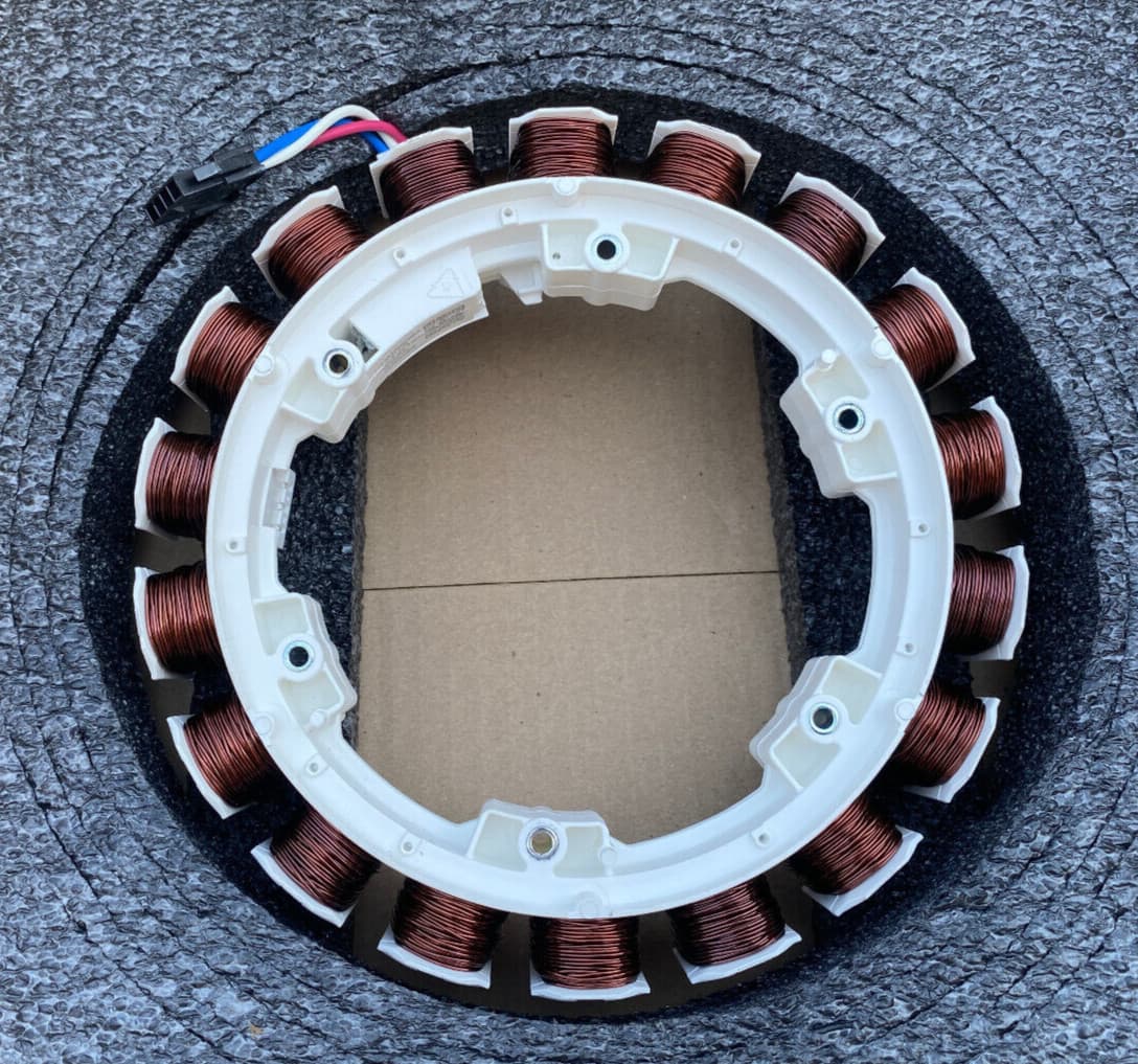New Genuine OEM Whirlpool Washer Motor Stator W11195971 — thumbnail 3