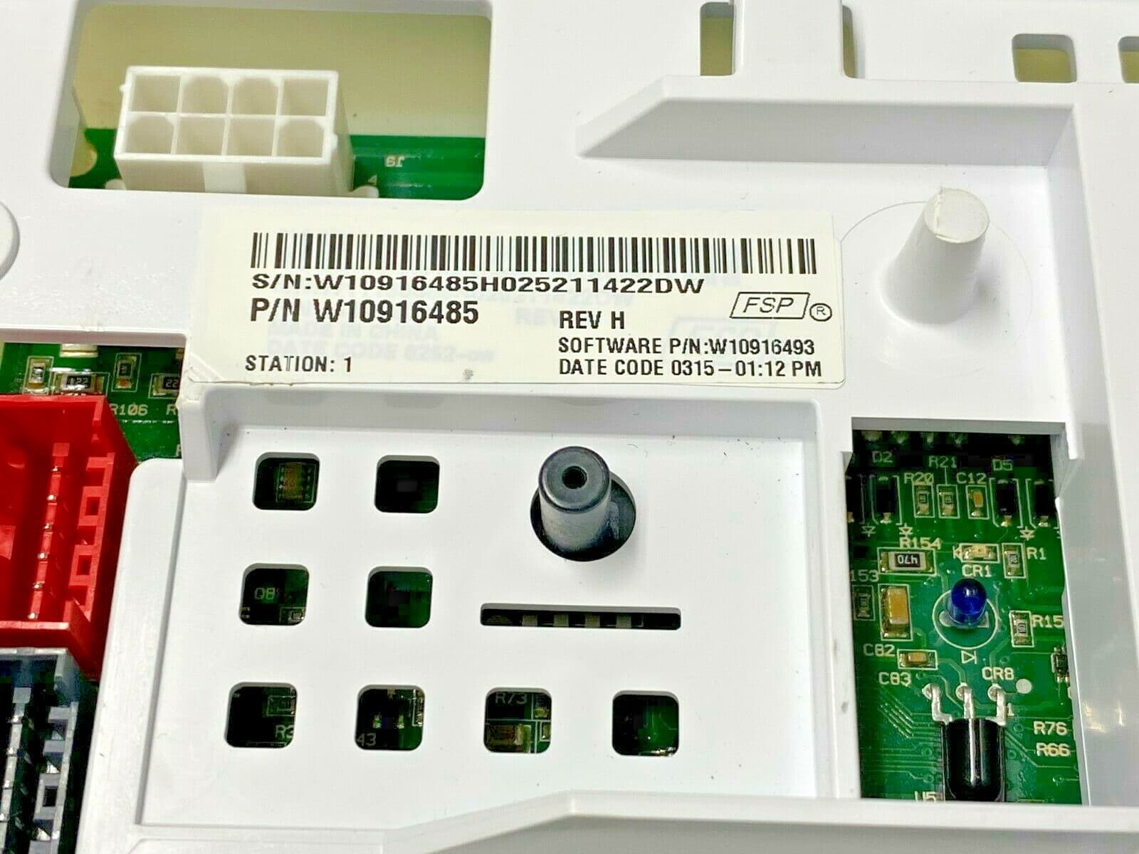 W10916485 OEM Whirlpool  Washer Electronic Control Board Genuine — thumbnail 3