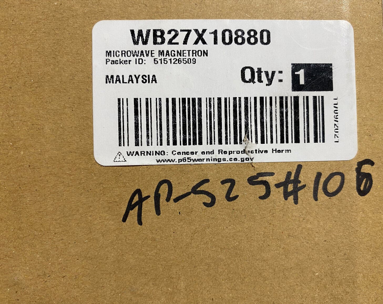 WB27X11079  OEM GE Microwave Magnetron Asm New Genuine — thumbnail 13