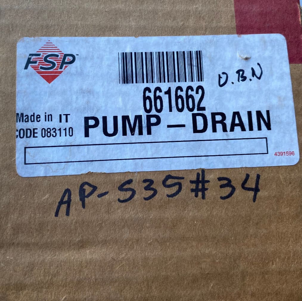 661662  OEM Whirlpool Dishwasher Drain Pump Genuine — thumbnail 12