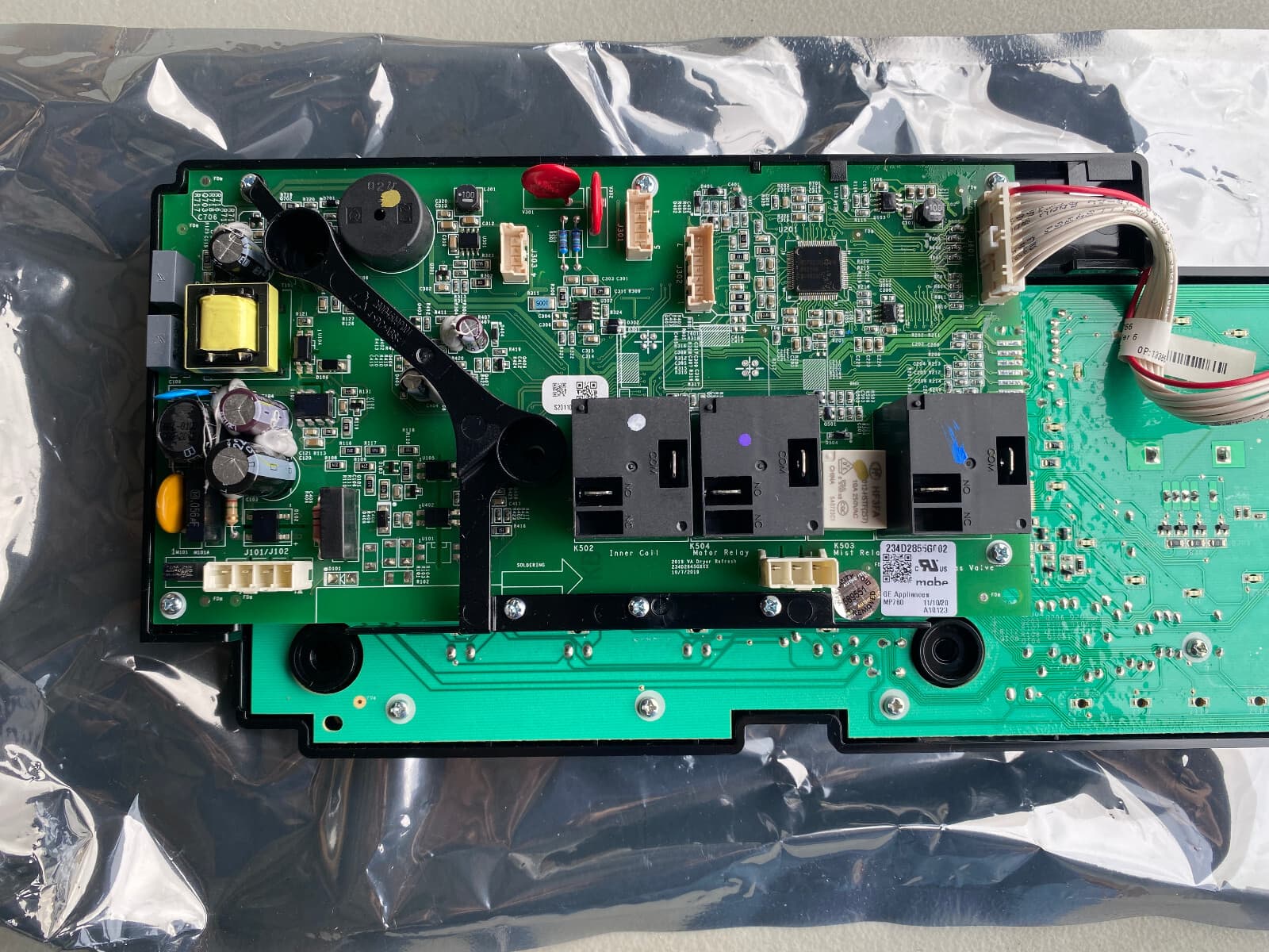 New Genuine OEM GE  Washer Main & User Interface Control Board WE22X31717 — thumbnail 7