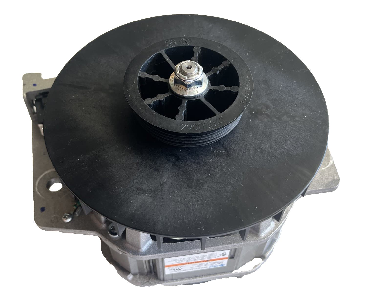 WH49X25375 OEM  GE  Washer 1/2 HP Motor and Nut  New Genuine — thumbnail 4