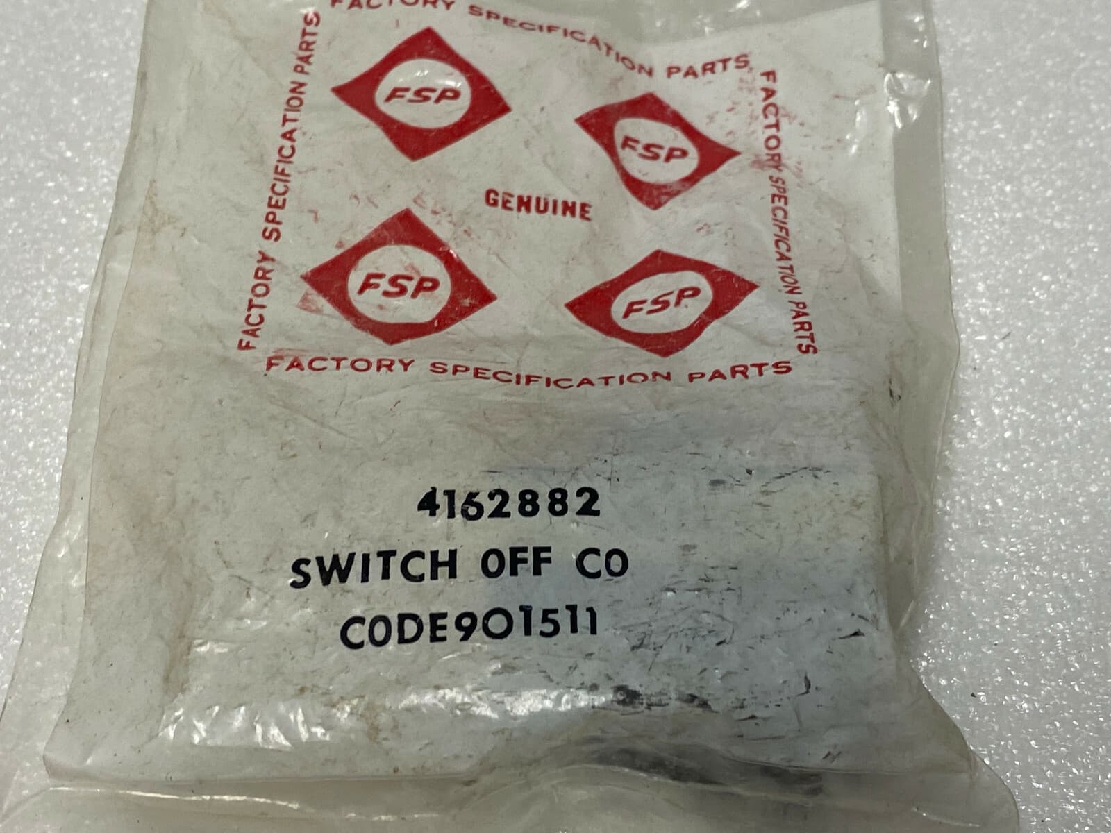 Genuine OEM Whirlpool Off Switch 4162882 — thumbnail 6
