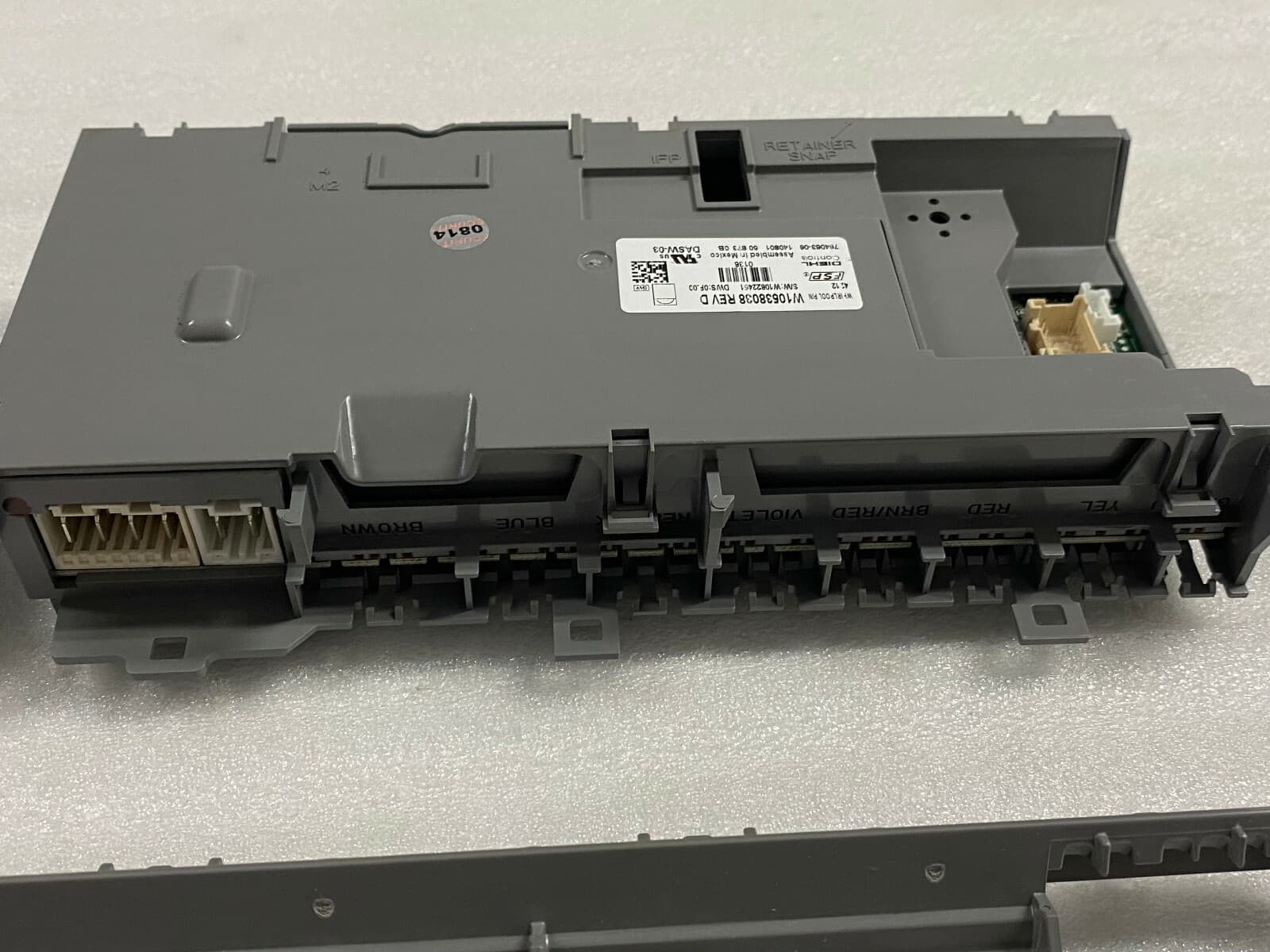 W10657428 OEM Whirlpool Dishwasher Control Board New Genuine — thumbnail 3