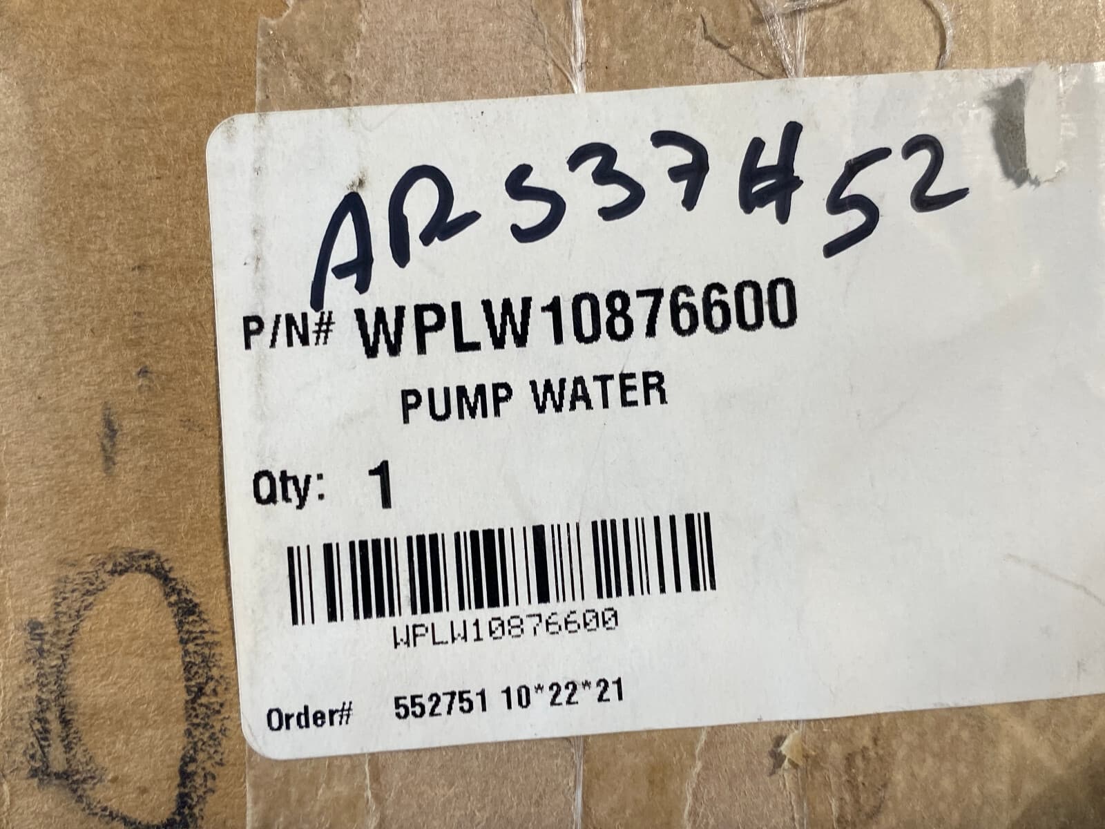 New For Whirlpool Washer Drain Pump Water W10876600 — thumbnail 6