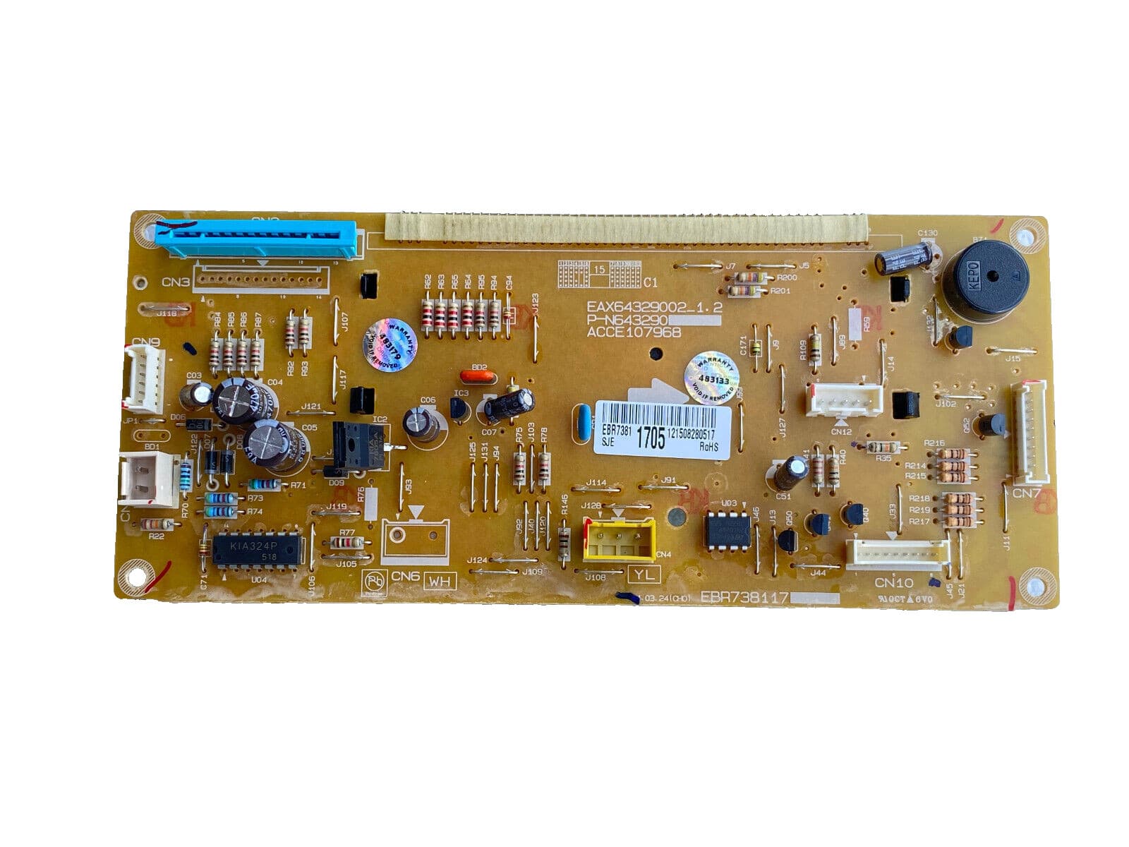 Genuine LG Main Display Power Control Board Assembly EBR73811705 — thumbnail 2
