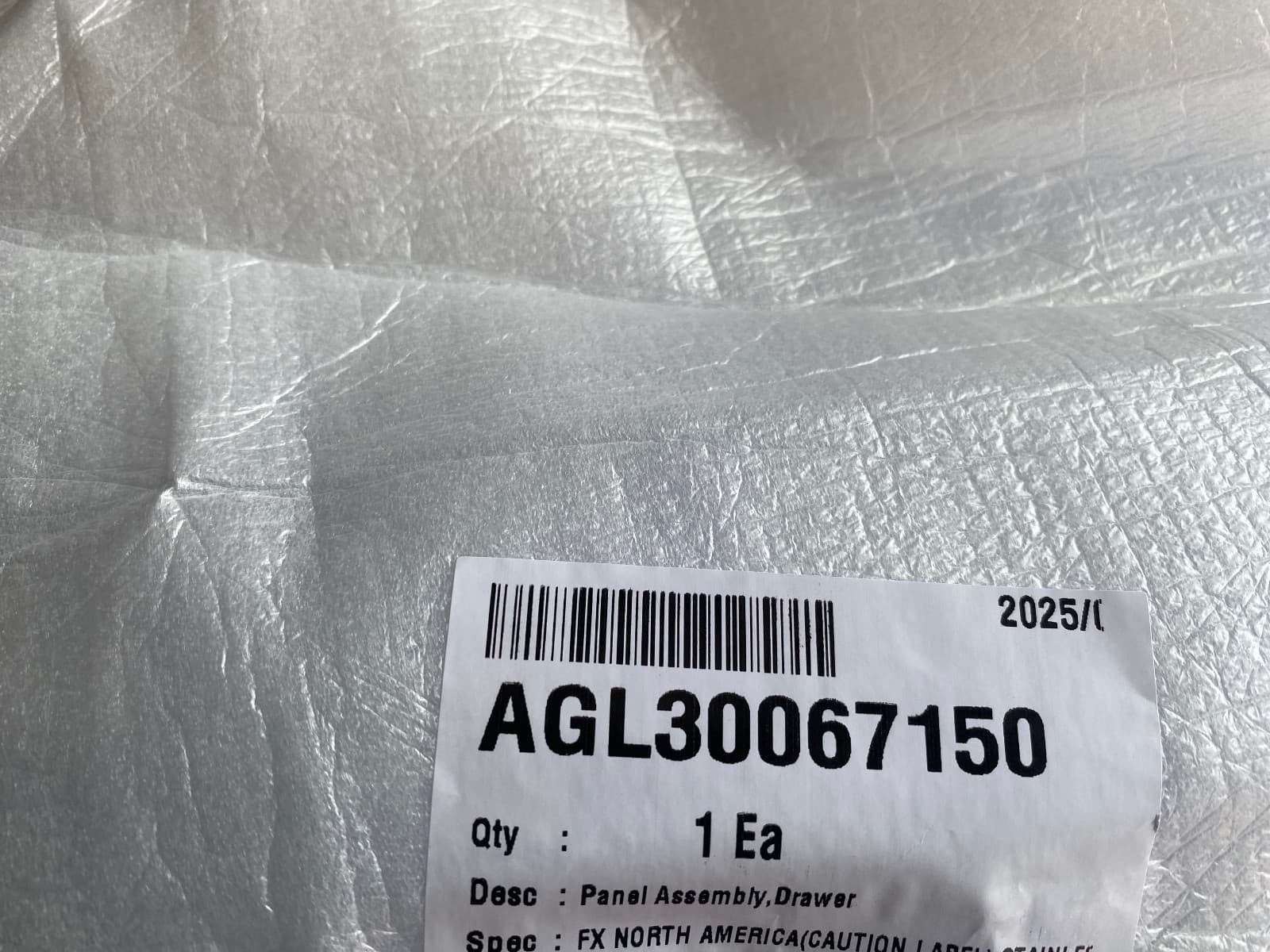 New Genuine OEM LG Washer Dispenser Drawer — thumbnail 6