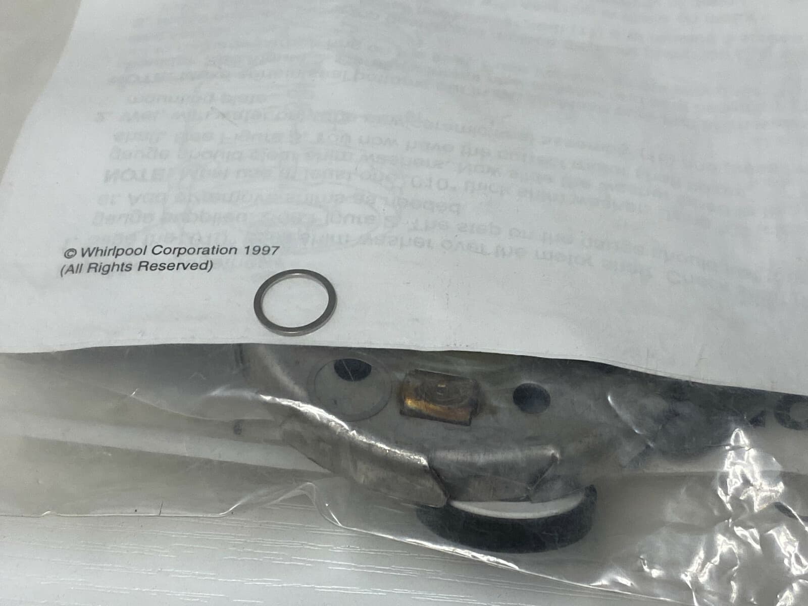 Genuine OEM Whirlpool Drain Impeller Kit 4171314 — thumbnail 3