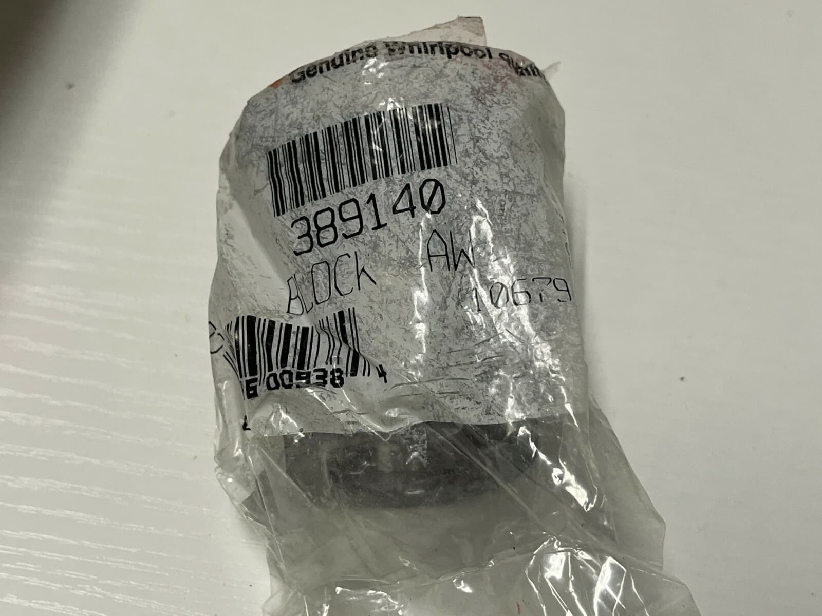NEW Genuine OEM  Whirlpool Washer Drive Block 389140 — thumbnail 5