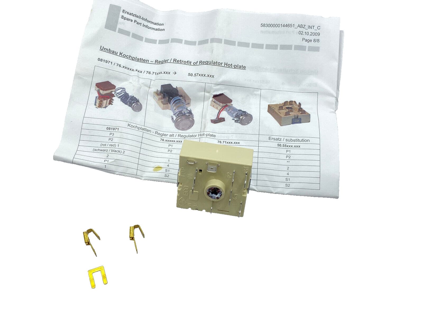New Genuine OEM Bosch Wall Oven  Energy Regulator 00605922