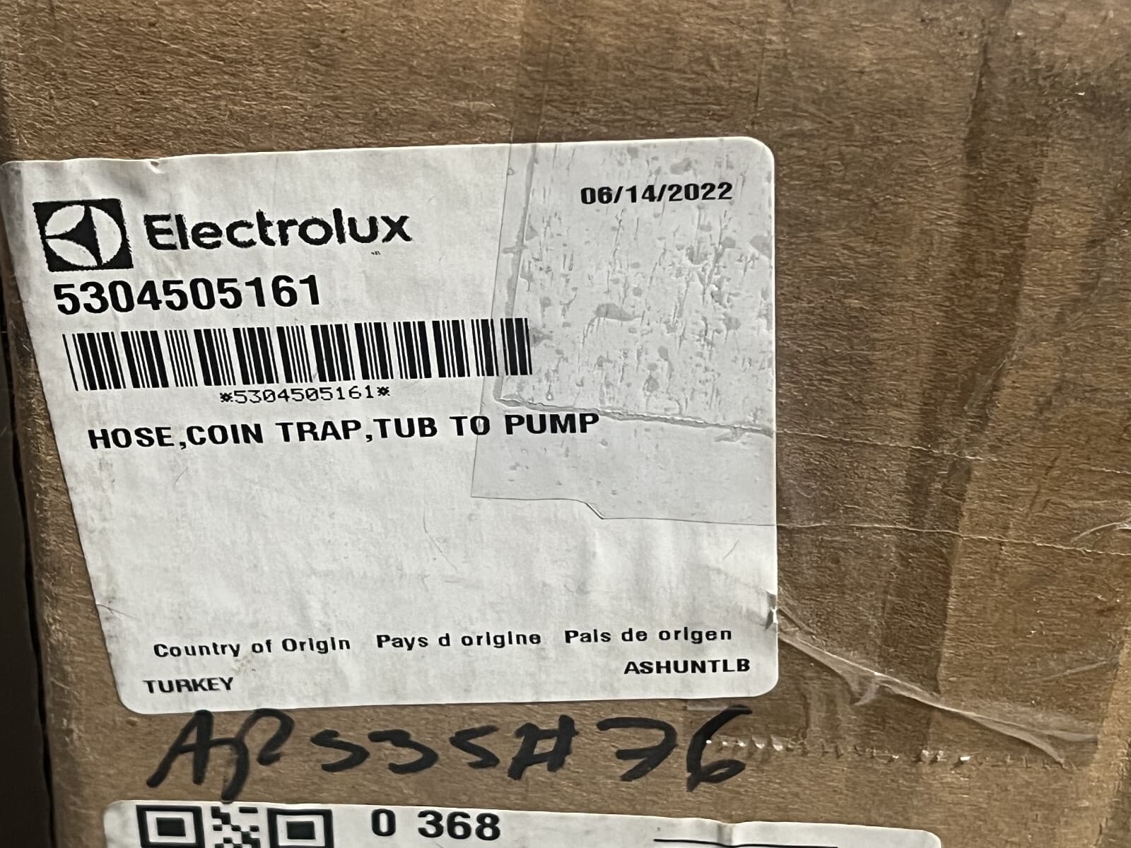 New Genuine OEM Whirlpool Washer Tub-to-Pump Hose 5304505161 — thumbnail 4
