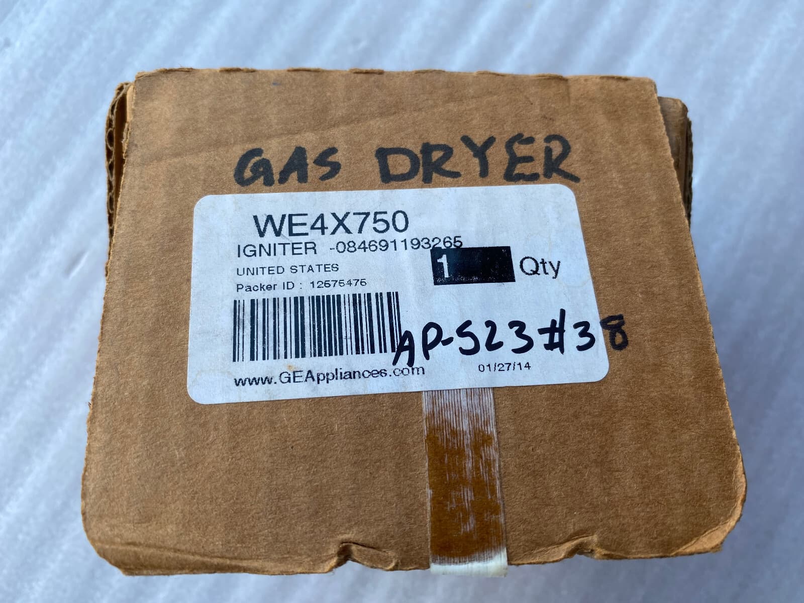 New Genuine GE Igniter WE4X750 — thumbnail 5