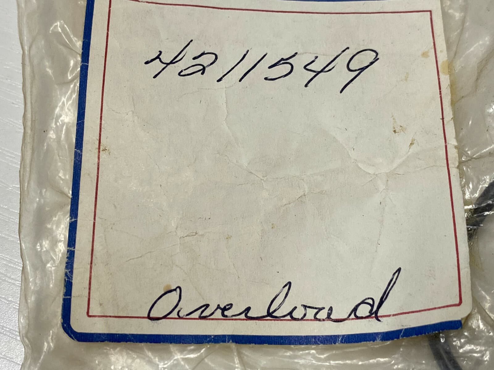 Genuine OEM Whirlpool  Overload 4211549 (882726) — thumbnail 5