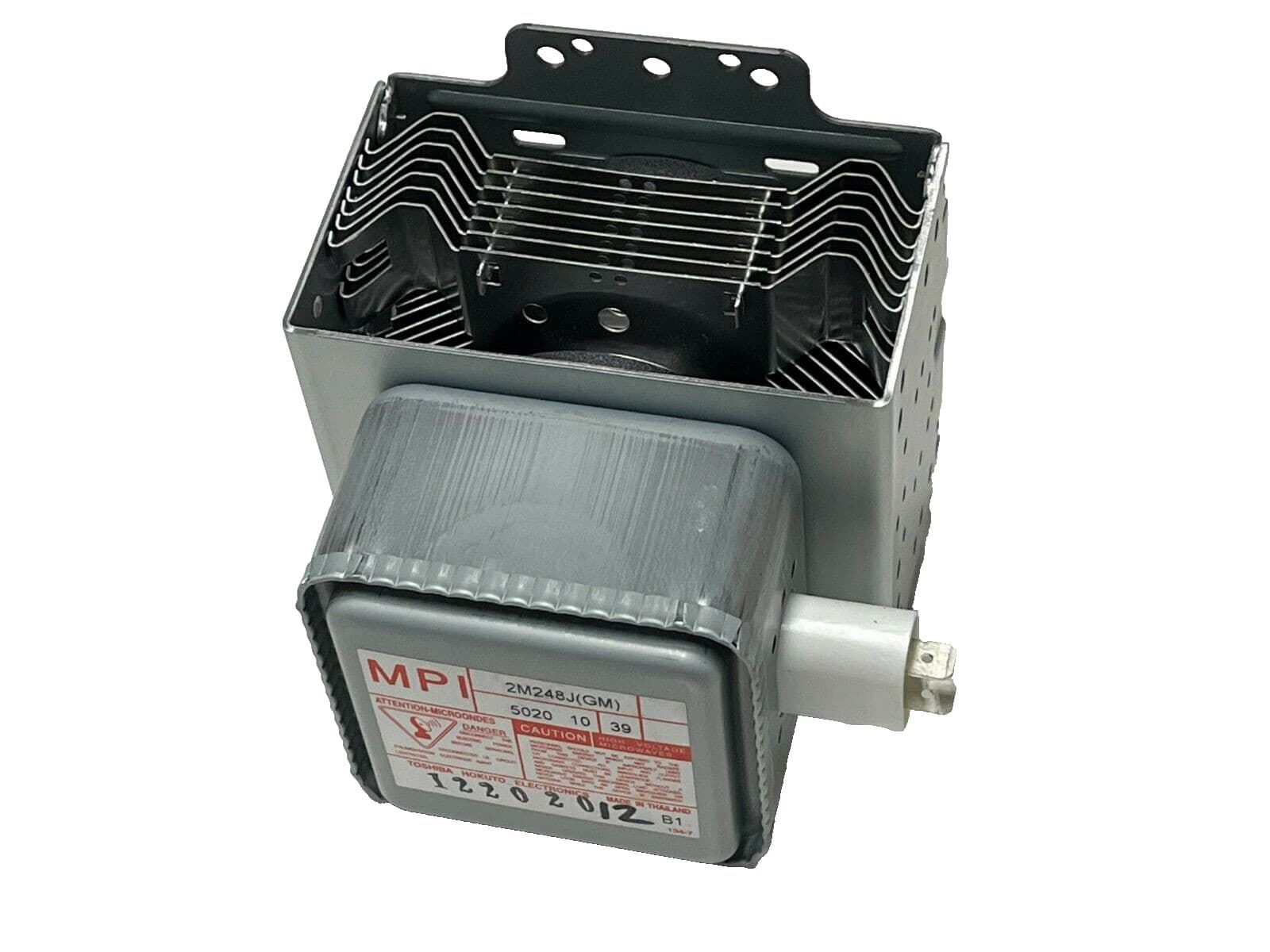 NEW Genuine OEM TOSHIBA Microwave Magnetron  4150019905 — thumbnail 3