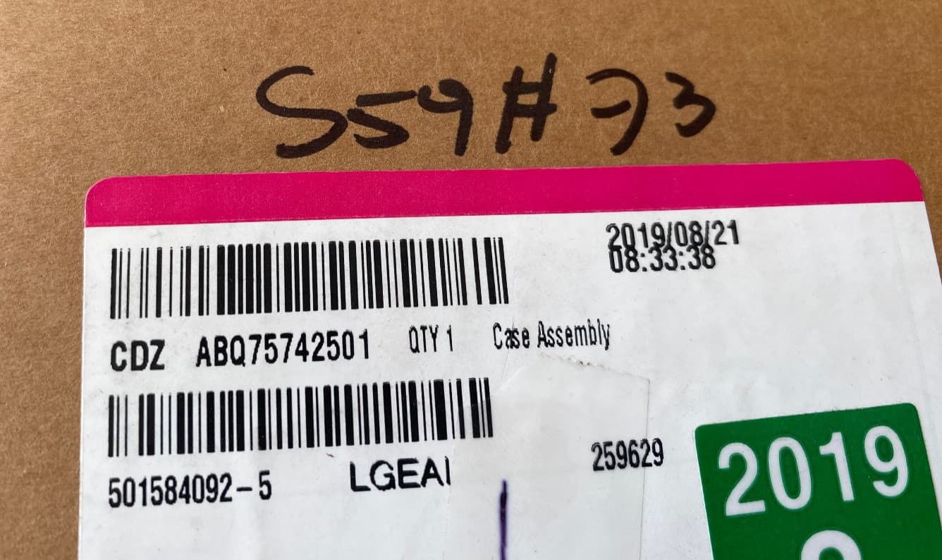 ABQ75742505  OEM LG Dishwasher Drain Pump Case Assembly New Genuine — thumbnail 16