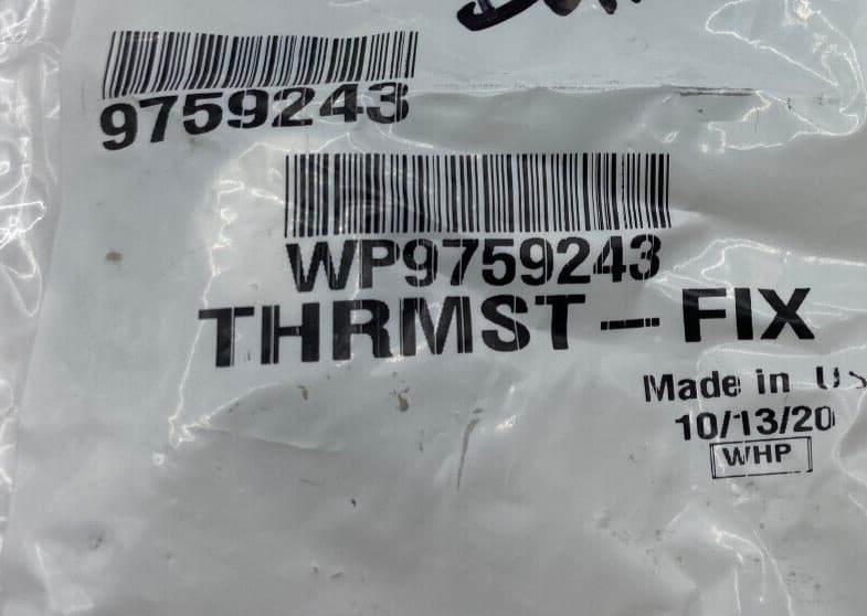 New Genuine OEM Whirlpool Range Thermostat WP9759243 9759243 — thumbnail 3