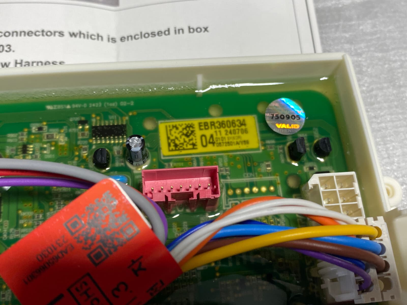 New Genuine OEM LG Dishwasher PCBA Parts Assembly SVC AGM76429514 — thumbnail 3
