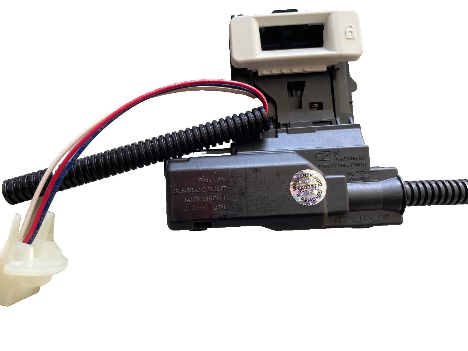 W10838613  OEM Whirlpool Lid Lock Assembly New Genuine — thumbnail 8