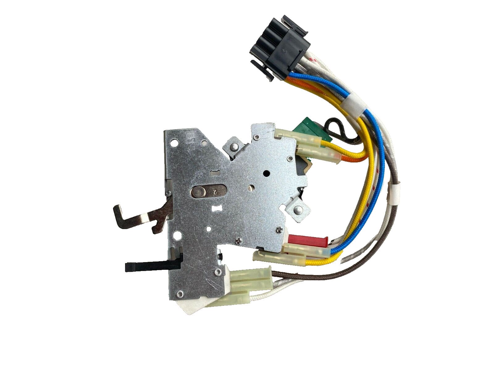 New Genuine OEM GE Oven Door Latch Motor and Switch JCTP30BM1BB WB14T10071 — thumbnail 2