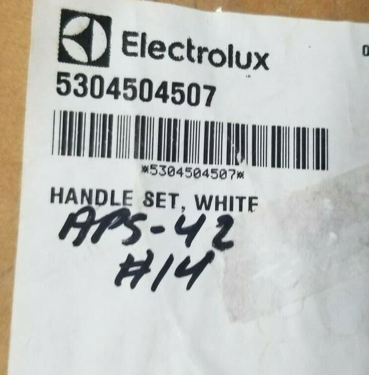 NEW Genuine OEM Frigidaire  Refrigerator Door Handle Set 5304504507 — thumbnail 3