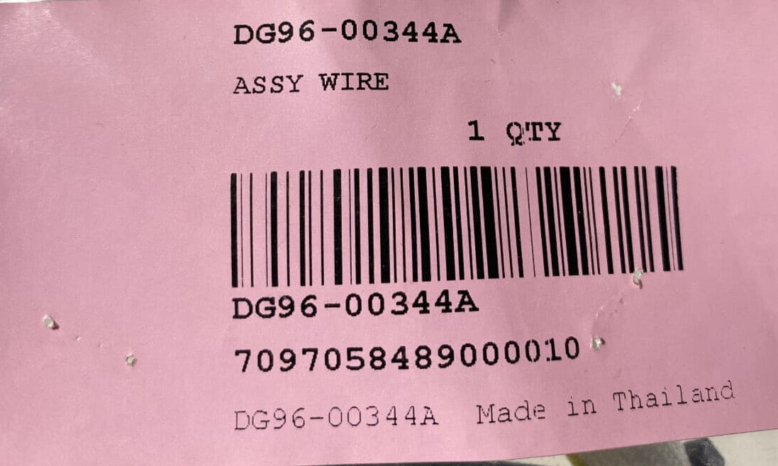New Genuine OEM Samsung Range Main Top Wire Harness DG96-00344A — thumbnail 2