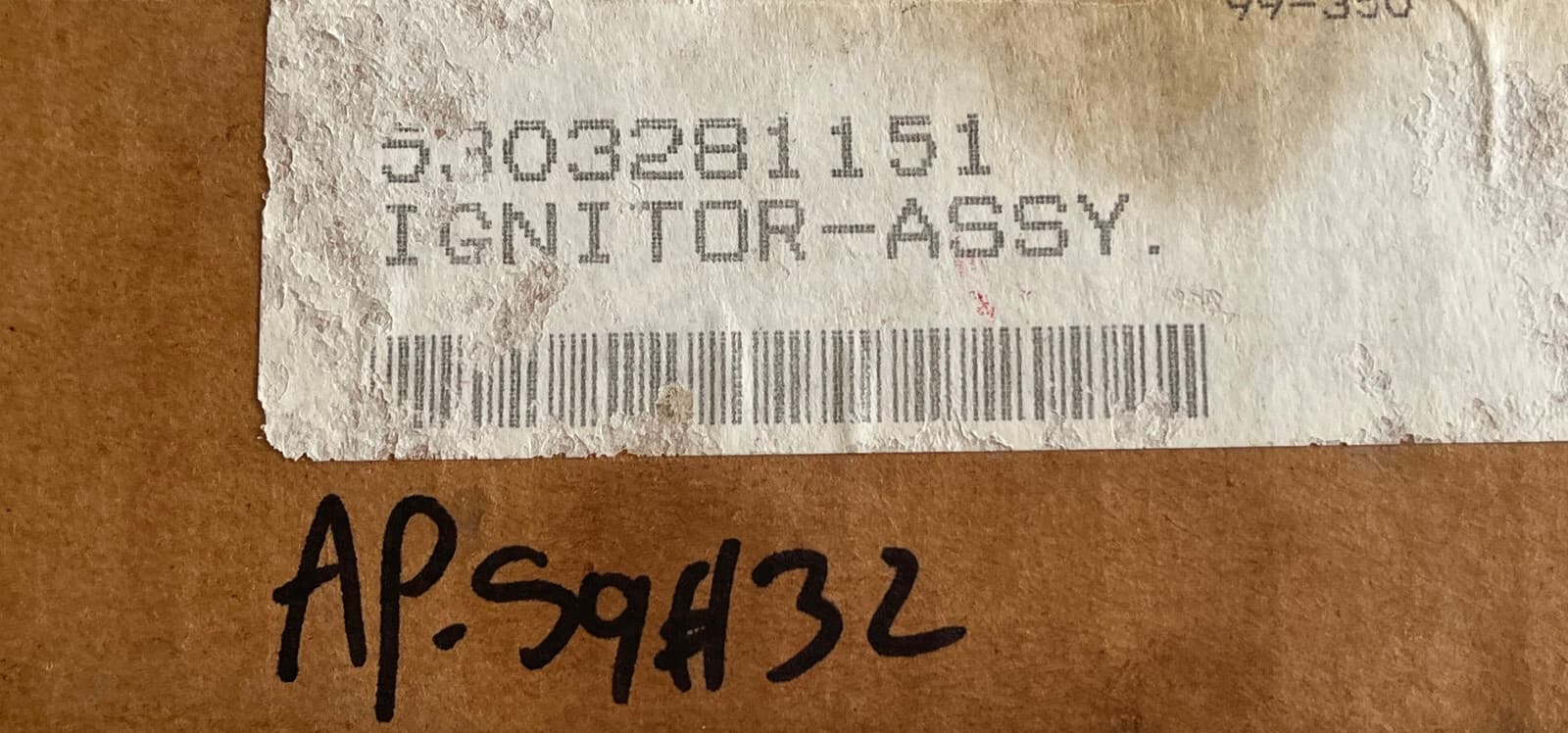 5303937186 New Genuine OEM Frigidaire Dryer Ignitor Assy — thumbnail 5
