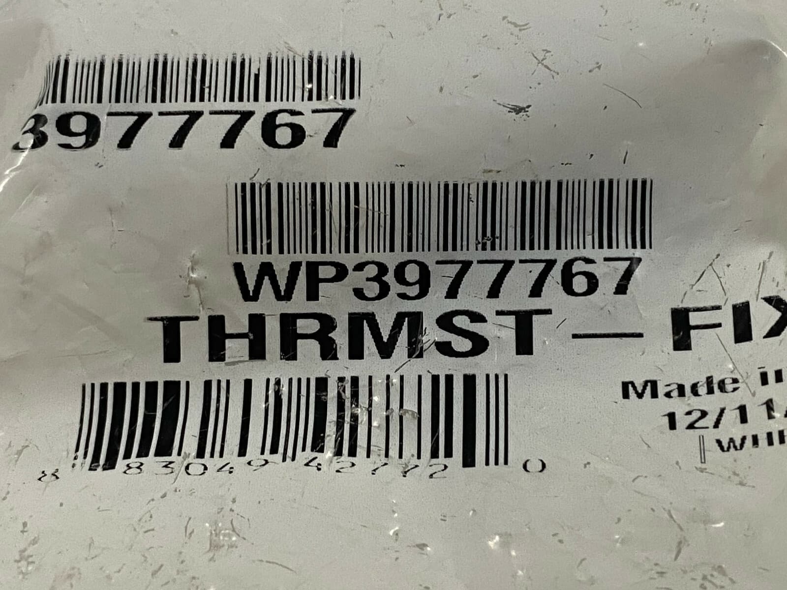 WP3977767  OEM Whirlpool Dryer High-Limit Thermostat (3 Pack) New Genuine — thumbnail 4