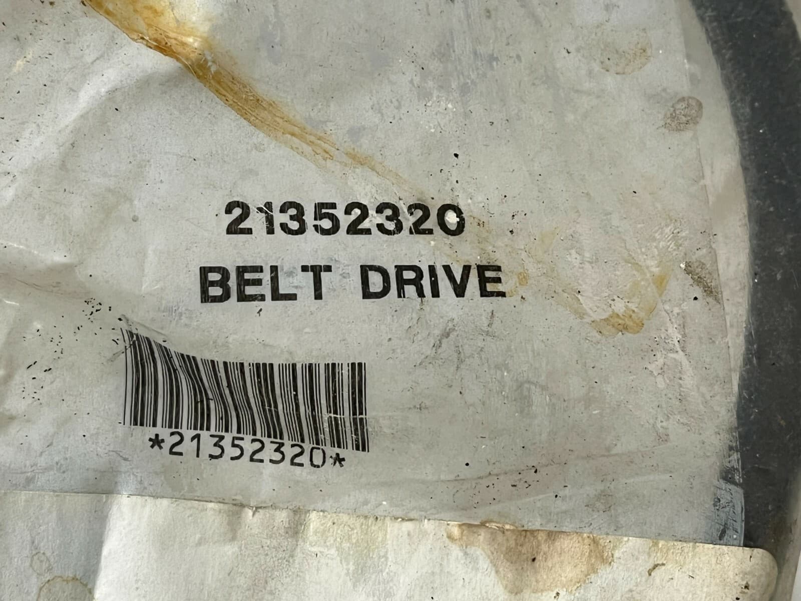 NEW Genuine OEM Whirlpool Washer Drive Belt 21352320 — thumbnail 2