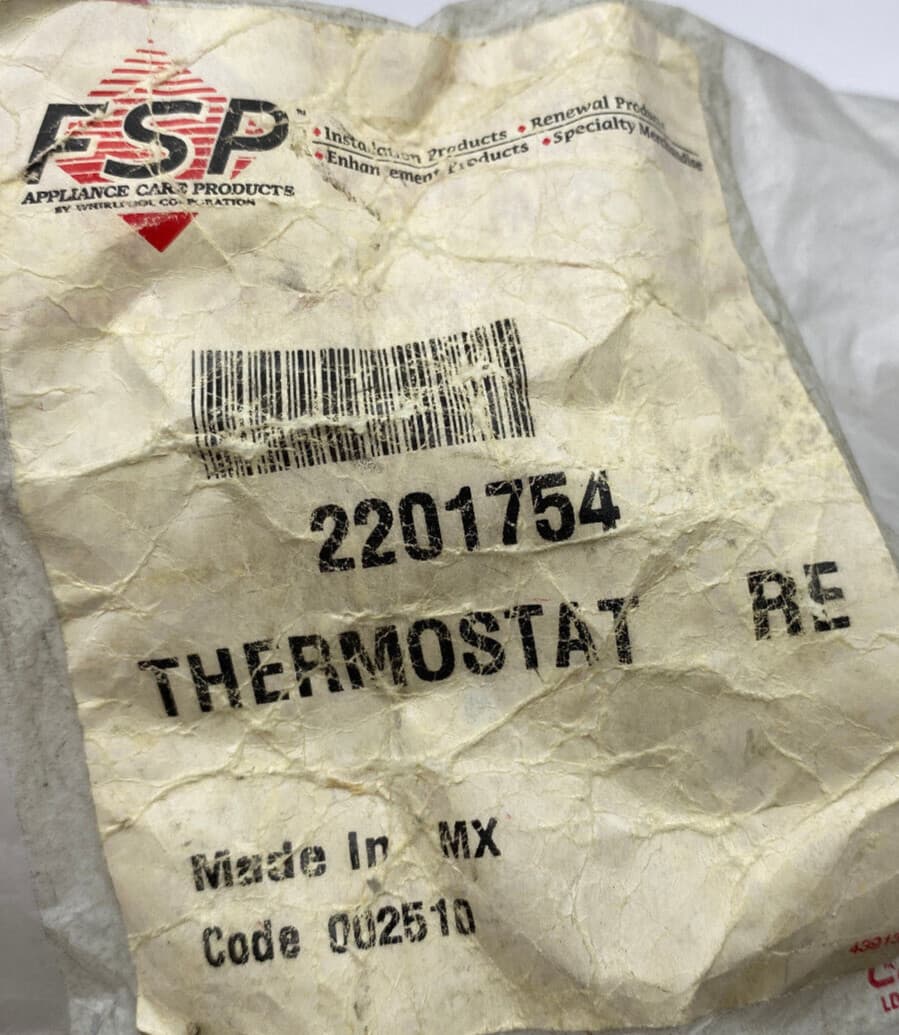 New Genuine OEM Whirlpool Refrigerator Control Thermostat WPW10511937 2201754 — thumbnail 6