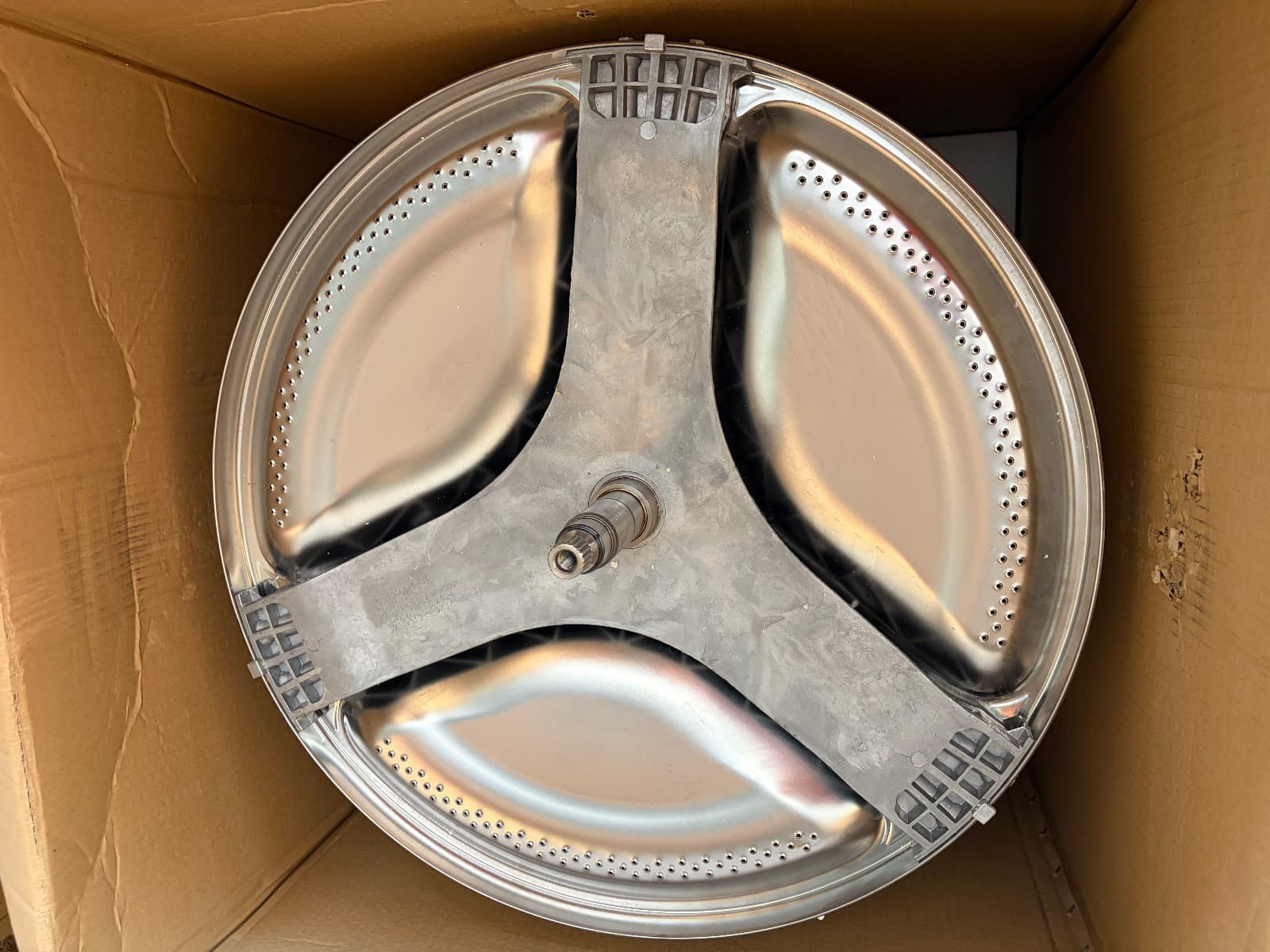 DC97-19268A OEM Samsung  Washer Drum Assembly WF50K7500AV  New Genuine — thumbnail 2