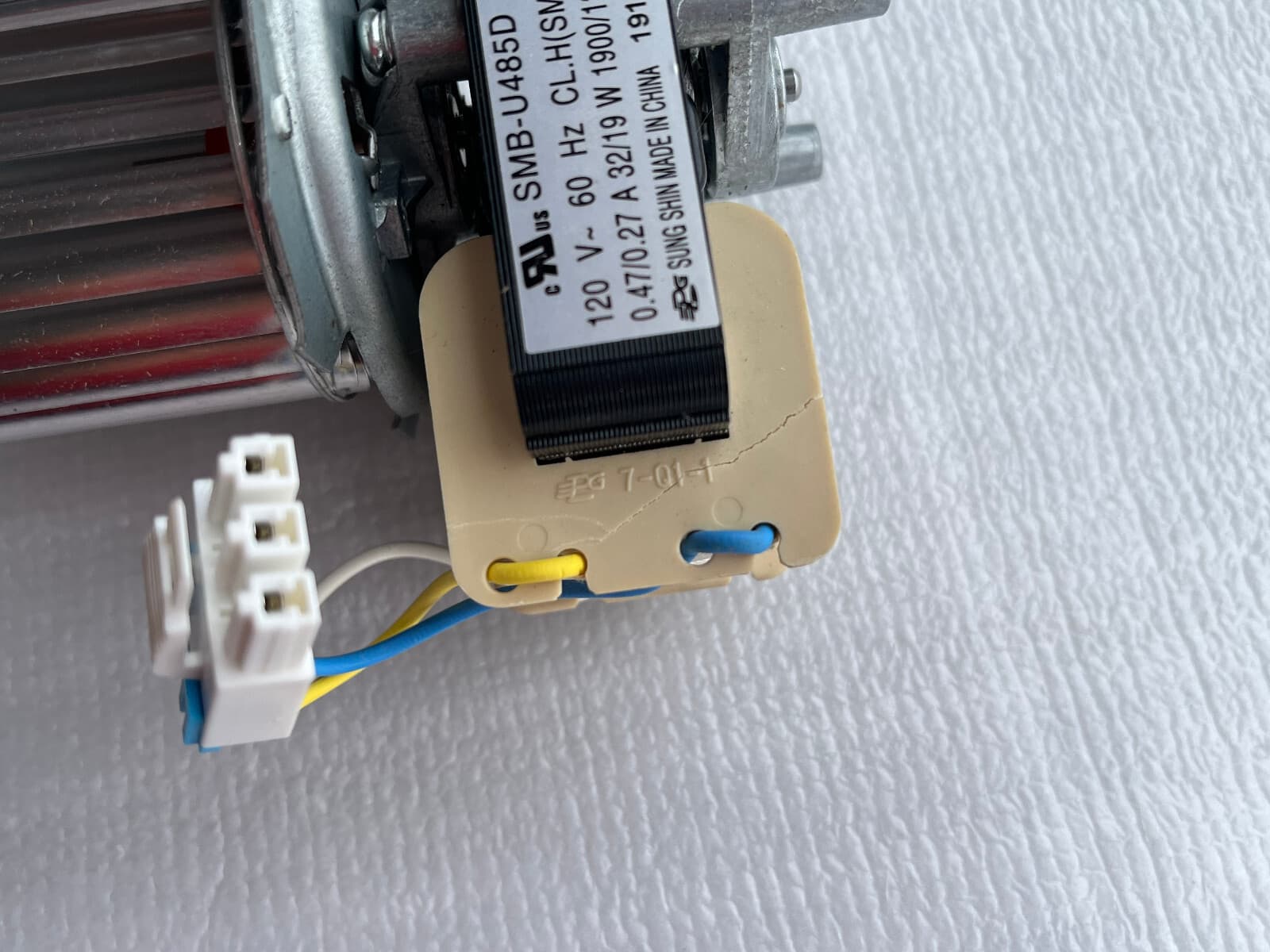 Genuine Samsung Wall Oven Motor Ac Fan-Blower DG31-00026B — thumbnail 3