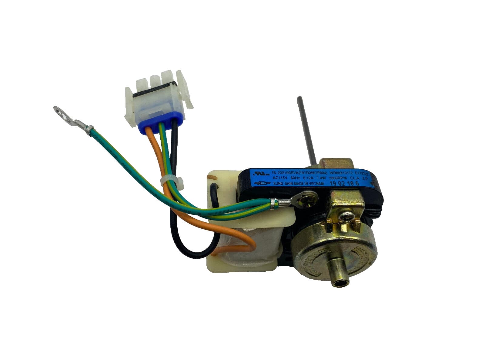 New Genuine GE Refrigerator Evaporator Fan Motor WR60X10172 — thumbnail 7