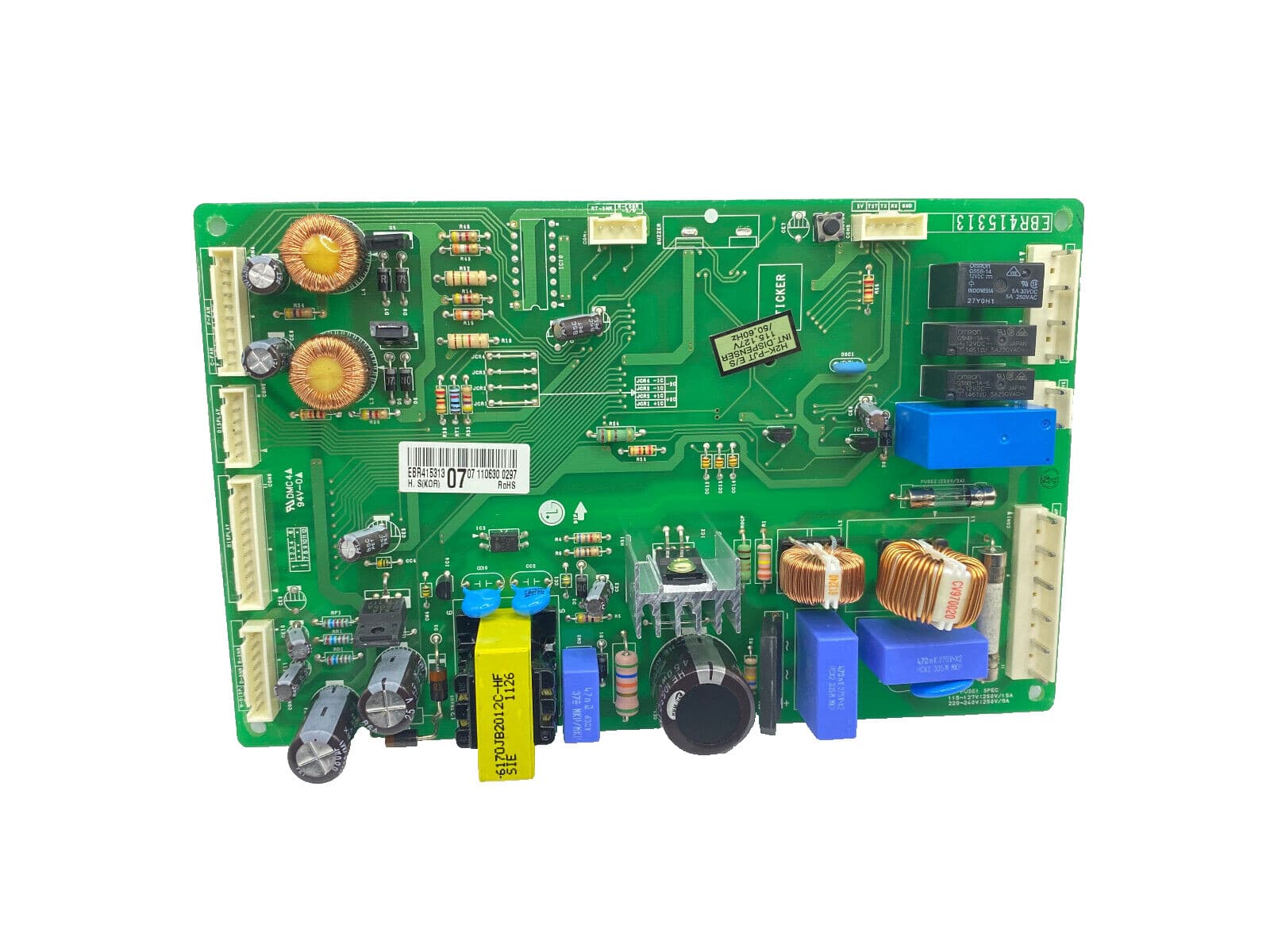 EBR41531307 New Genuine  OEM LG Refrigerator Electronic Control Board