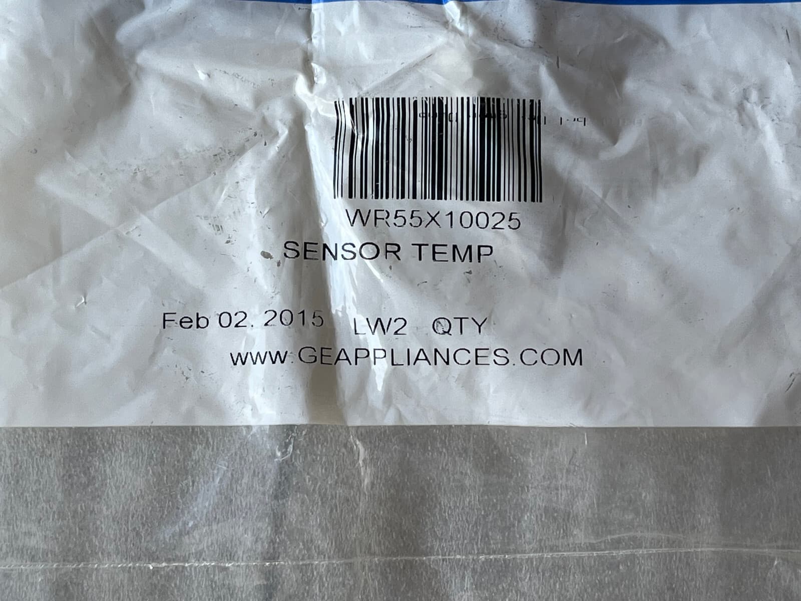 WR55X10025  New Genuine GE Refrigerator Temperature Sensor — thumbnail 10