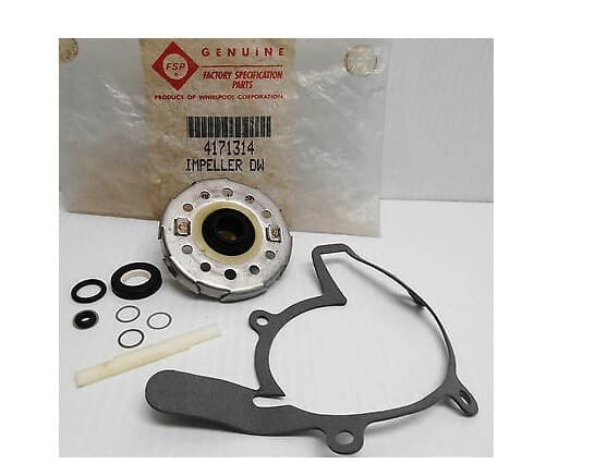 Genuine OEM Whirlpool Drain Impeller Kit 4171314