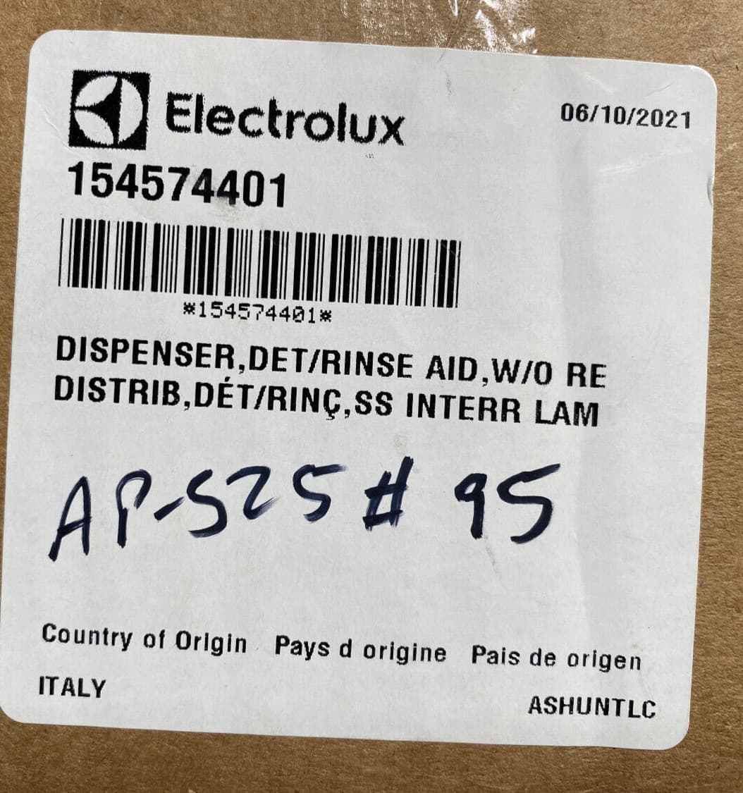154574401 Frigidaire  OEM Dishwasher Detergent Dispenser New Genuine — thumbnail 3