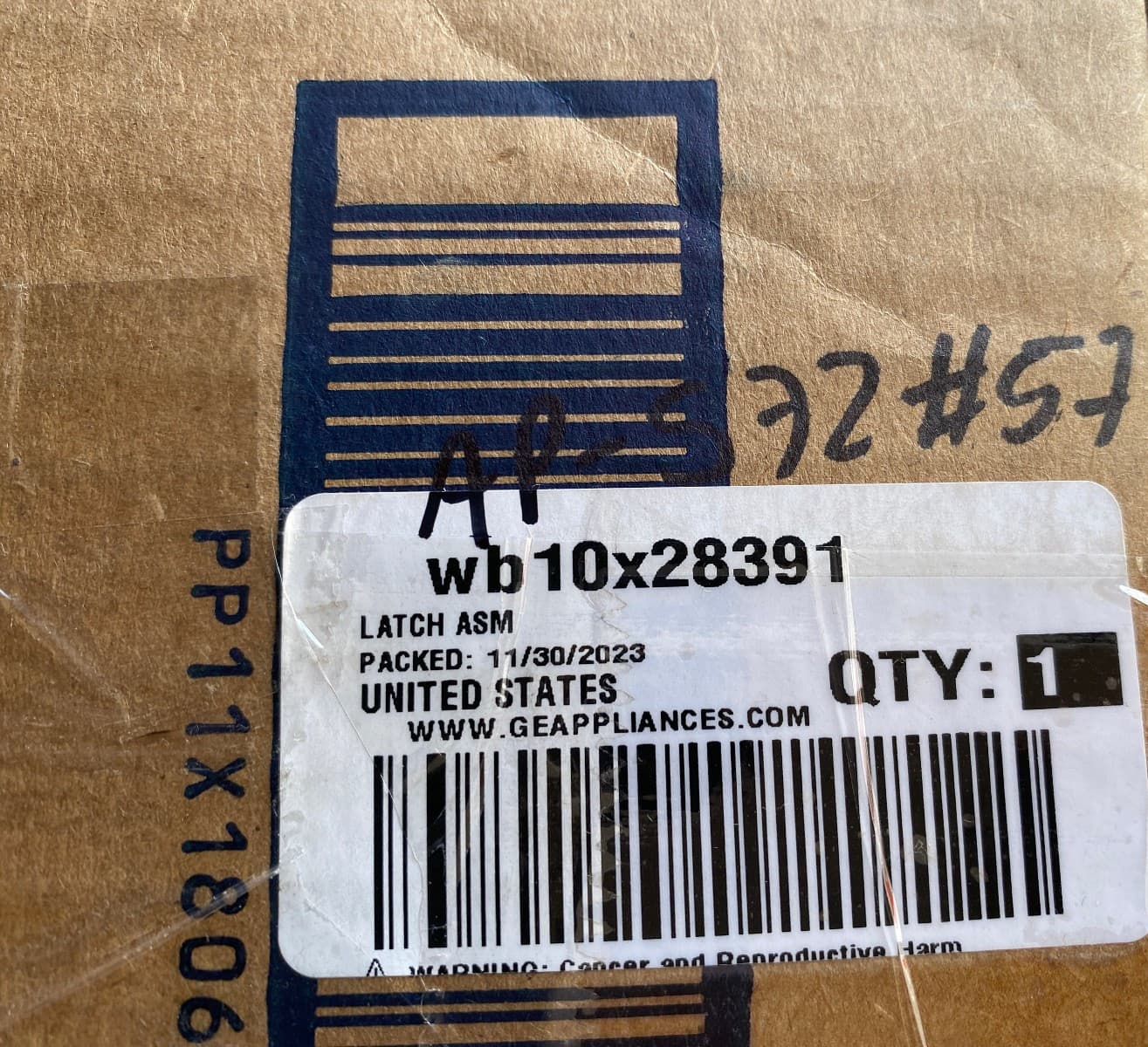 New Genuine GE Oven Latch Assembly CT9050EK4DS  WB10X28391 — thumbnail 14