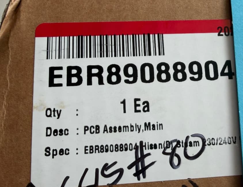 EBR89088904 LG OEM Dryer Electronic Control Board Genuine — thumbnail 4