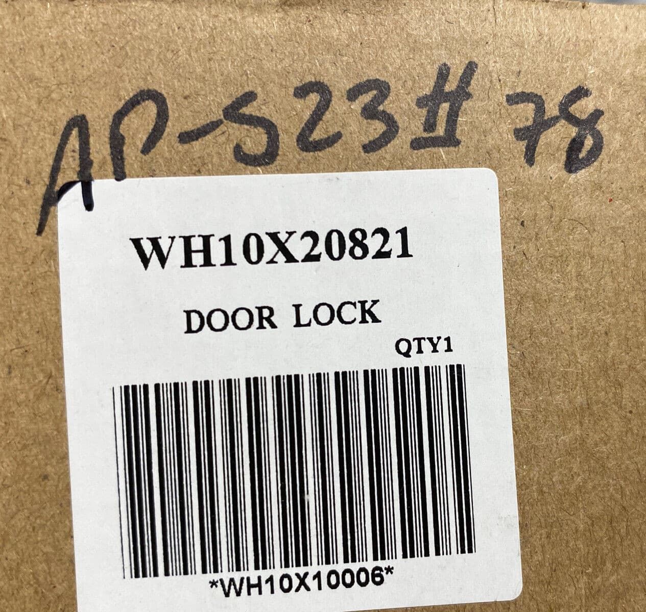 New Genuine OEM GE Washer Door Lock WH10X20821 — thumbnail 6