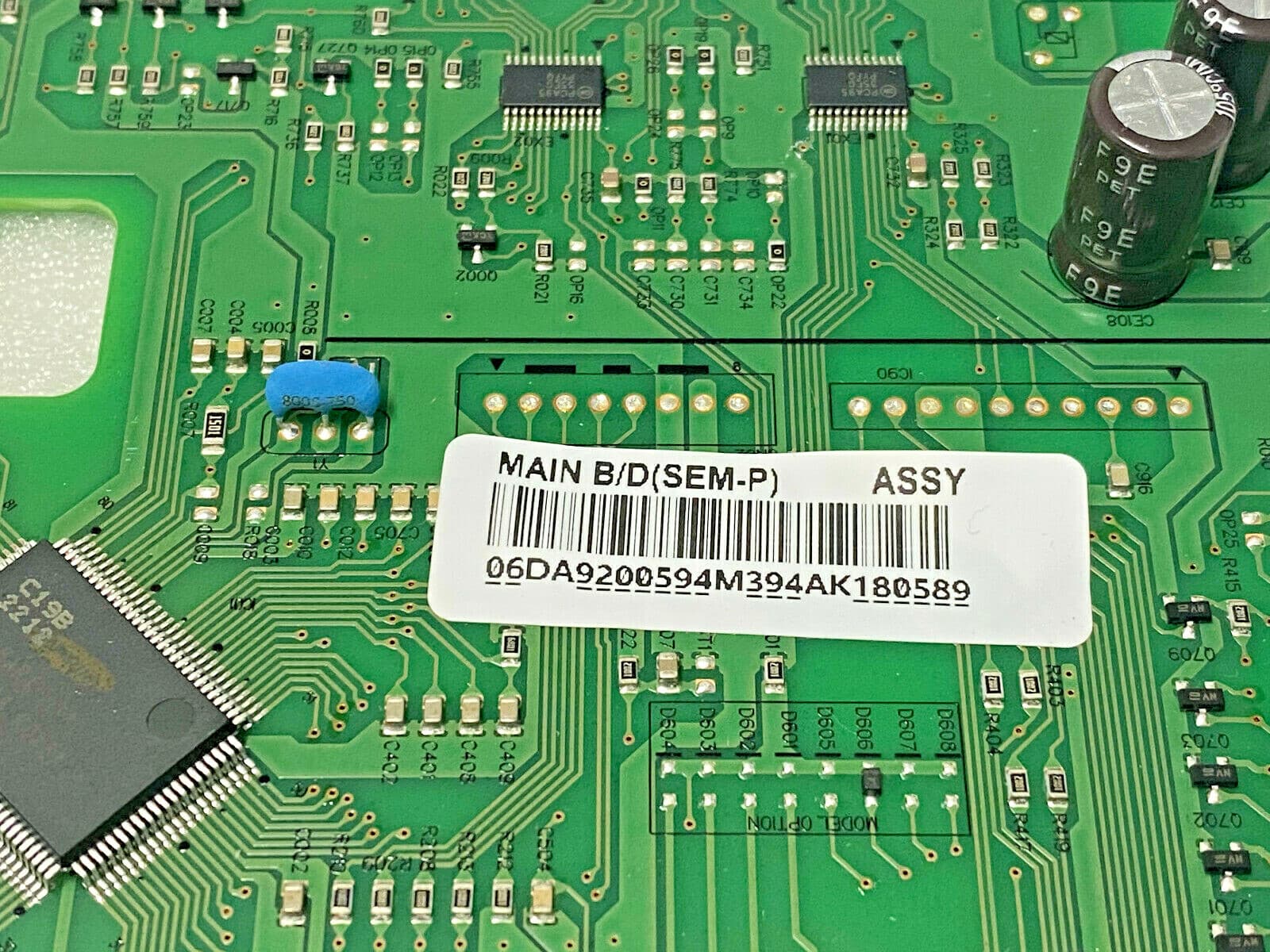 DA92-00594M OEM Samsung  Refrigerator Main Power Control Board PCB Genuine — thumbnail 3