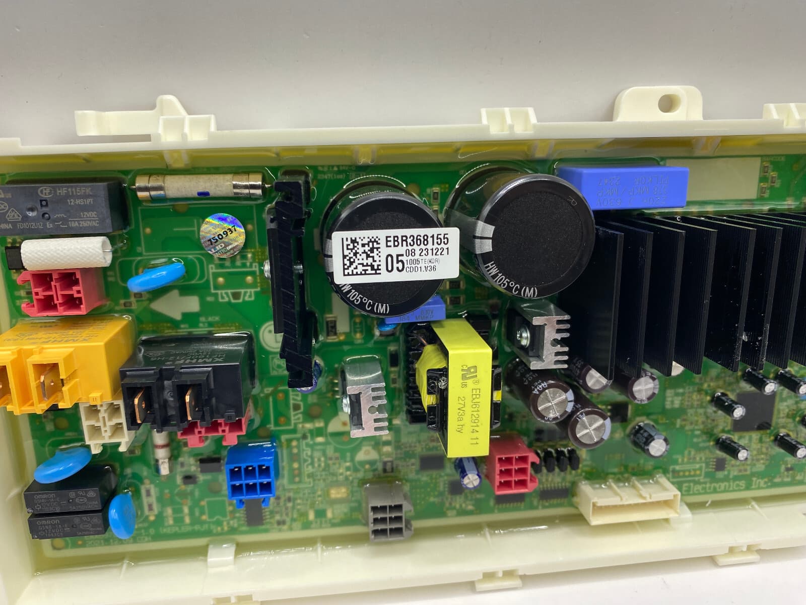 EBR36815505 OEM LG Washer Control Board New Genuine — thumbnail 7