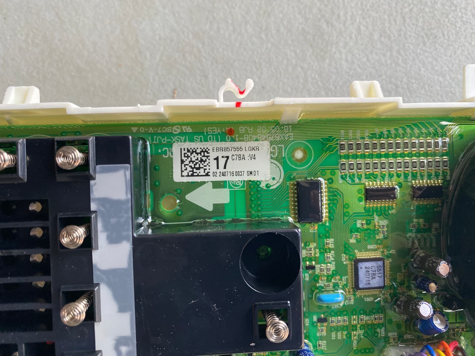 EBR85755517 LG OEM Washer Display Control Board  New Genuine — thumbnail 2